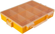 IDEAL BOX Plastic Organiser XL - Yellow/Transparent - Tool Organiser
