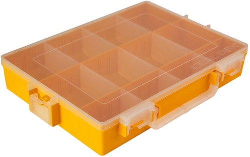 IDEAL BOX Plastový organizér XL - žlutá/transparentní - Organizér na nářadí - Hlavní obrázek