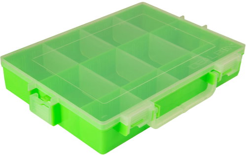IDEAL BOX Plastic Organiser XL - Transparent Green/Transparent - Tool Organiser - Main image