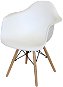 Jedálenská stolička IDEA nábytok Jedálenská stolička DUO biela - Jídelní židle