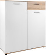 IDEA Furniture Shoe rack JACKY 53A oak / white - Shoe Rack