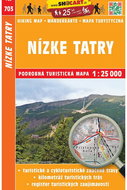 Nízké Tatry - turistická mapa č. 703 - Kniha