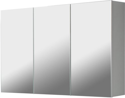 IDEA nábytek Závěsná skříňka 3 dveře Solo 3 bílá - Koupelnová skříňka - Main image