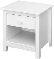 IDEA nábytek noční stolek torino bílý - Noční stolek