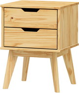 IDEA Furniture Bedside table Bonito 2 drawers, lacquer - Night Stand
