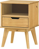 IDEA Furniture Bedside table Bonito 1 drawer, wax - Night Stand