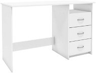 IDEA nábytek Psací stůl perleťově bílý - Desk