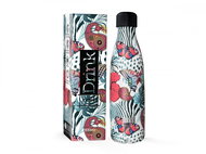 iDRINK Stainless steel thermobottle, butterflies 500 ml - Thermos