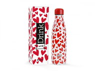 iDRINK Stainless steel thermobottle, heart 500 ml - Thermos