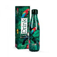 iDRINK Stainless steel thermo bottle, tropical birds 500 ml - Thermos