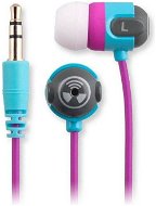  EarPollution Origin Ear Buds - Blue/Purple - Headphones