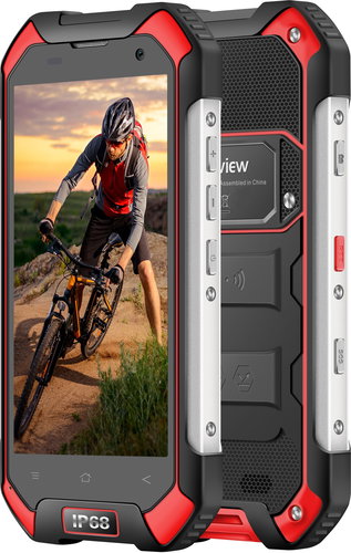 iGET Blackview BV6000s Red - Mobile Phone - Main image
