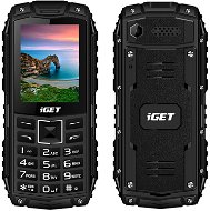 iGET Defender D10 Black - Mobile Phone