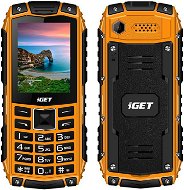 iGET Defender D10 oranžová  - Mobilní telefon