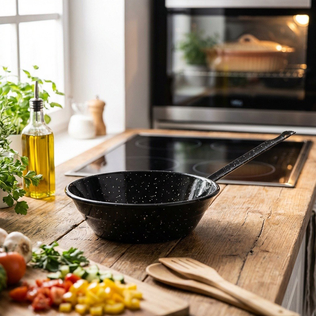 Igotrend 133790 PAELLA serpenyő 26 cm, 1 fogantyúval