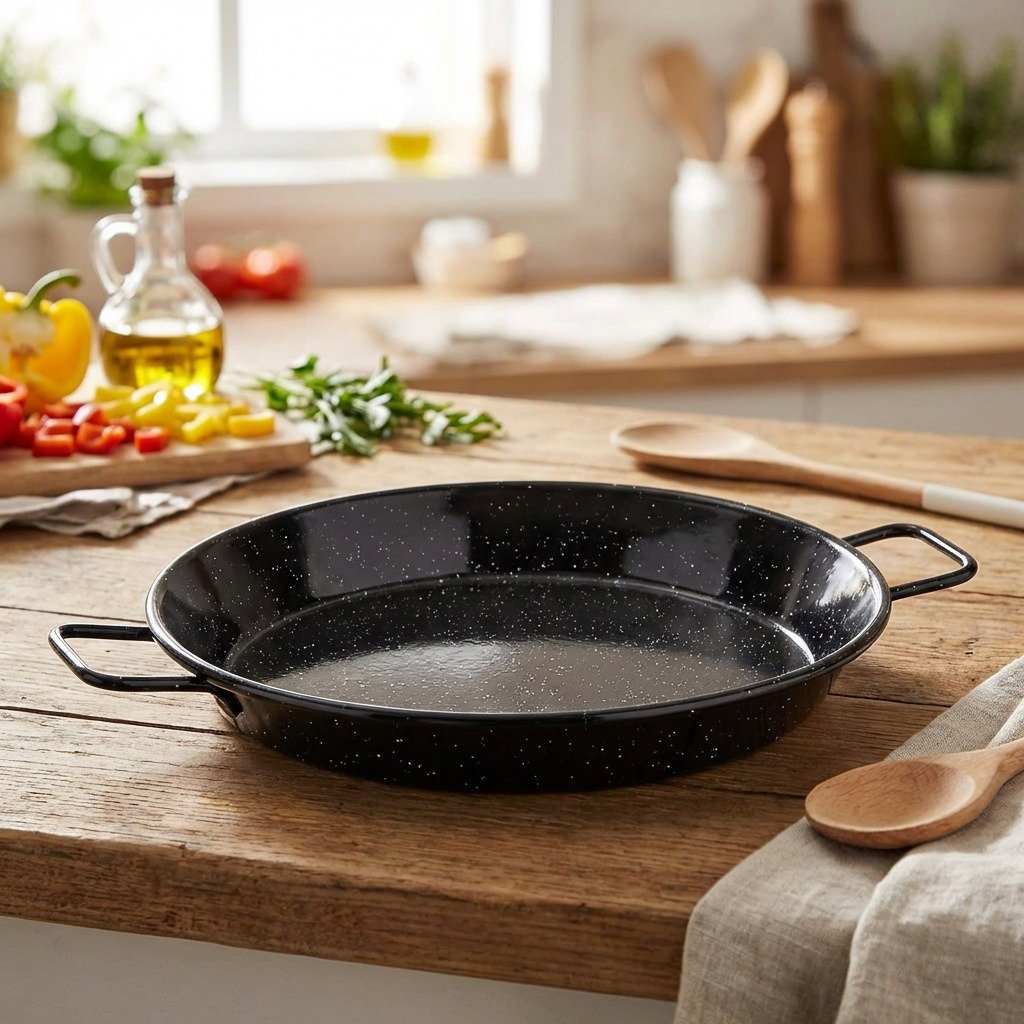 Igotrend 133810 PAELLA serpenyő 22 cm, 2 fogantyúval