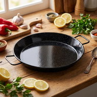 Igotrend 133850 Pan PAELLA 30 cm shallow, 2 handles - Pan