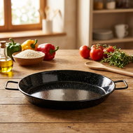 Igotrend 133930 Pan PAELLA 50 cm shallow, 2 handles - Pan