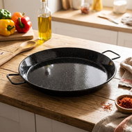 Igotrend 133950 Pan PAELLA 60 cm shallow, 2 handles - Pan