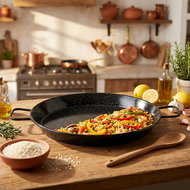Igotrend 133960 Pan PAELLA 65 cm shallow, 2 handles - Pan
