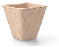 Igotrend Peat flower pot 8 × 8 × 8 cm, set of 90 pieces - Seedling Bowl