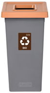 Igotrend, 719006 Koš na tříděný odpad 53 l, FIT BIN šedo/hnědý - Odpadkový koš