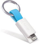 InCharge Lightning Cyan, 0.08m - Data Cable