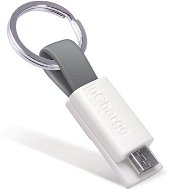 inCharge Micro USB Gray, 0.08m - Dátový kábel