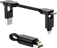 inCharge X - 6-in-1 Charging and Data Cable, Black - Data Cable