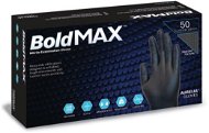 Work Gloves AURELIA (BoldMAX) pracovní černé rukavice (50 ks) - NITRIL M - Pracovní rukavice