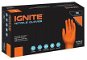 AURELIA (Ignite) pracovné oranžové rukavice (100 ks) – NITRIL - Pracovné rukavice