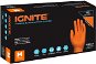 AURELIA (Ignite) pracovné oranžové rukavice (100 ks) – NITRIL L - Pracovné rukavice