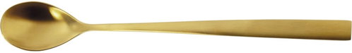 Comas Stainless steel long spoon Barcelona 20,2 cm, gold - Spoon - Main image