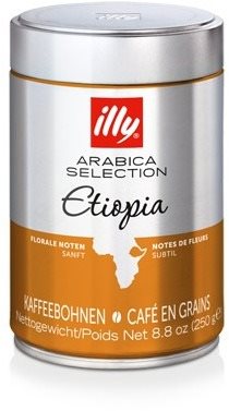 illy ETIOPIA, szemes kávé, 250 g