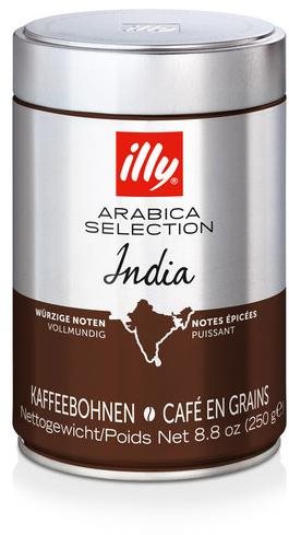 illy INDIA, szemes kávé, 250 g