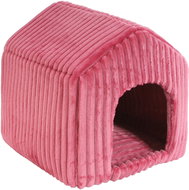 Olala Pets Shed Stripe 42 × 40 × 40 cm pink - Pet Bed