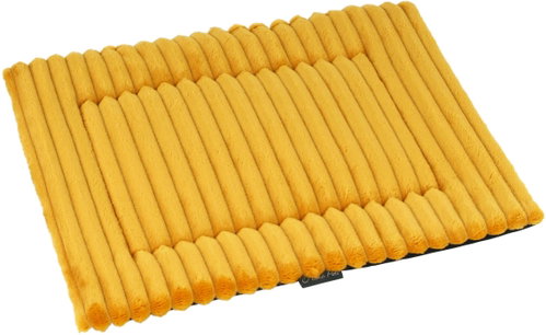 Olala Pets Stripe pad 34 × 23 cm yellow - Pet Bed - Main image
