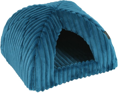 Olala Pets Igloo Stripe 40 × 40 cm blue - Pet Bed - Main image