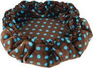 Olala Pets Orbis de luxe 50 cm A57 brown/turquoise - Pet Bed