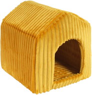 Olala Pets Shed Stripe 42 × 40 × 40 cm yellow - Pet Bed