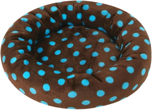 Olala Pets Amélie De luxe 50 cm A57 brown/turquoise - Pet Bed - Main image