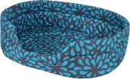 Olala Pets Waterproof dog bed oval Agga Cool No.1, 41 cm D122, turquoise/grey - Pet Bed