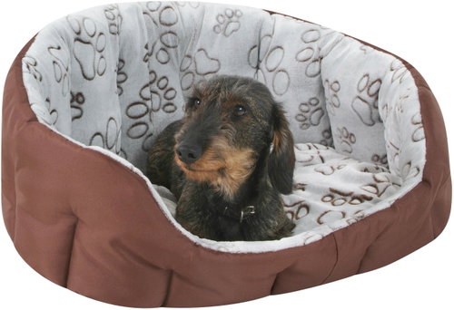 Olala Pets dog bed Casper Trendy 110 cm A55, grey/brown - Pet Bed - Main image