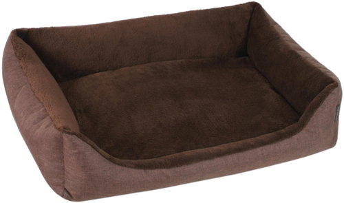 Olala Pets Dog bed Super De Luxe 55 × 80 cm D95, brown - Pet Bed - Main image