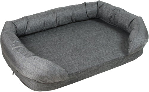 Olala Pets Dog bed Fantastic Elegance 108 × 75 cm D97, grey - Pet Bed - Main image