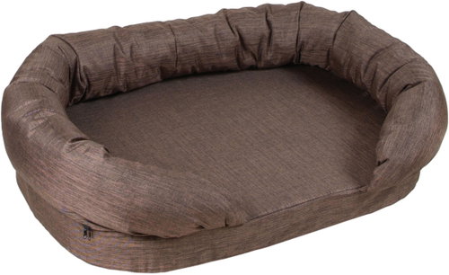 Olala Pets Dog bed Fantastic Elegance 120 × 88 cm D95, brown - Pet Bed - Main image