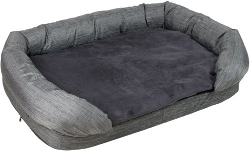 Olala Pets Bedding pillow Fantastic Elegance 95 × 66 cm D97, grey - Pet Bed - Main image