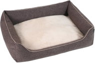 Olala Pets Dog bed Super Luxury 55 × 80 cm dark brown - Pet Bed