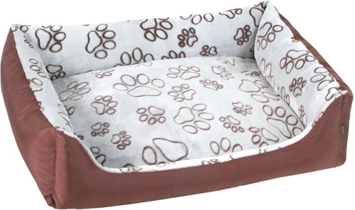 Olala Pets Dog bed Super Trendy 85 × 120 cm A55, grey/brown - Pet Bed - Main image