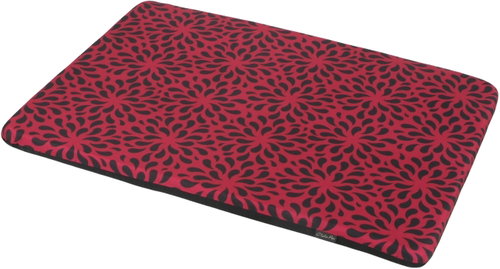 Olala Pets Mattress Happy 88 × 64 cm D123, red/black - Dog Bed - Main image